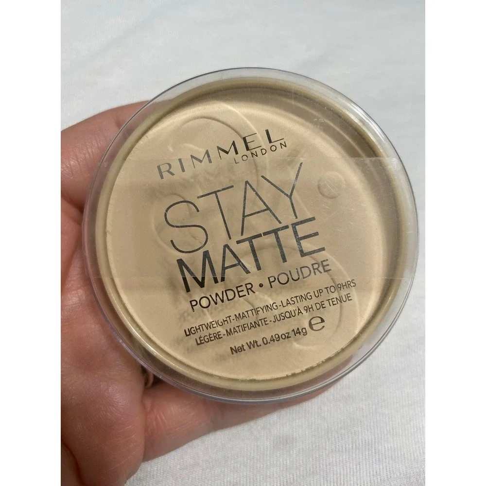 Rimmel Stay Matte Powder lasts 9 hours, Transparent shade‎